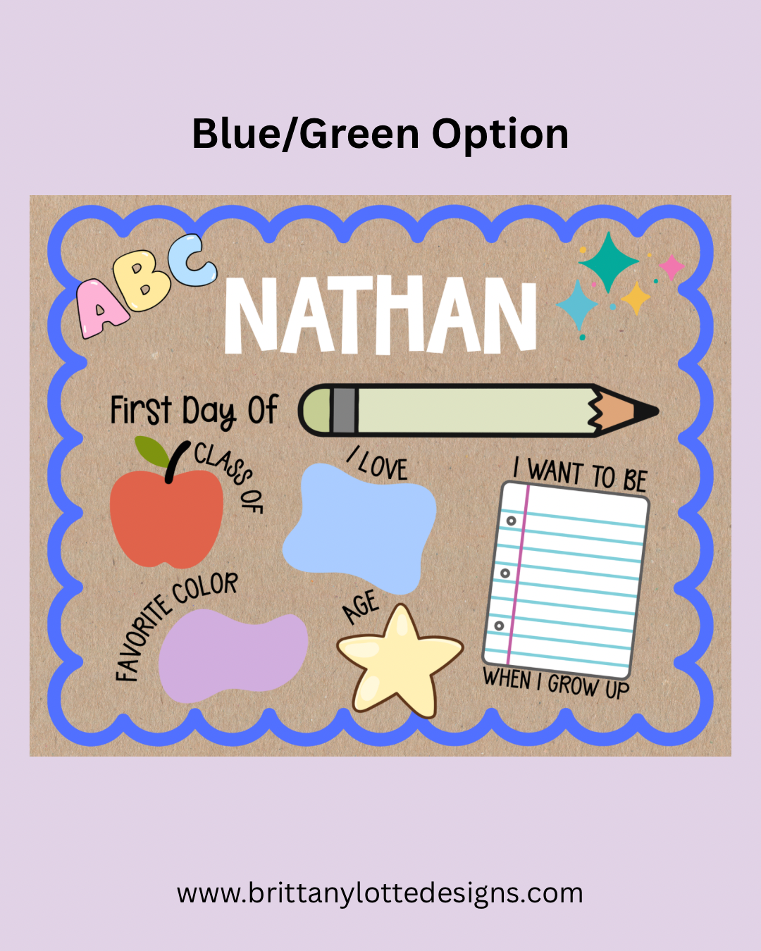 Custom Back to School Mini Banners