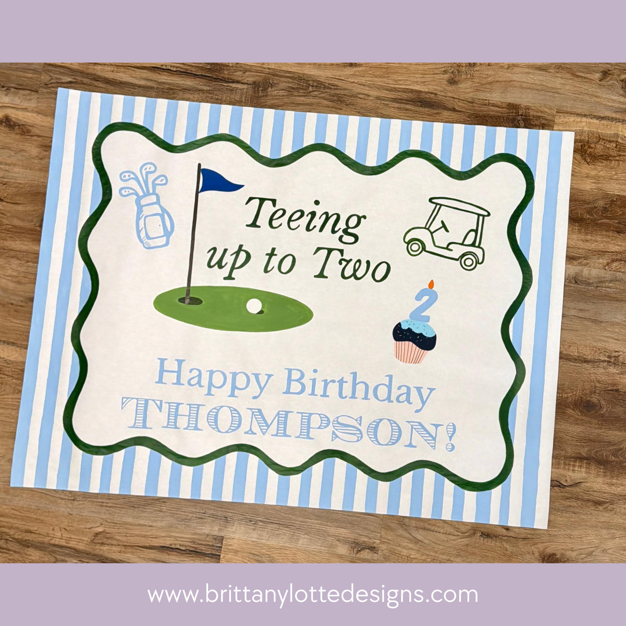 Custom Birthday Banner