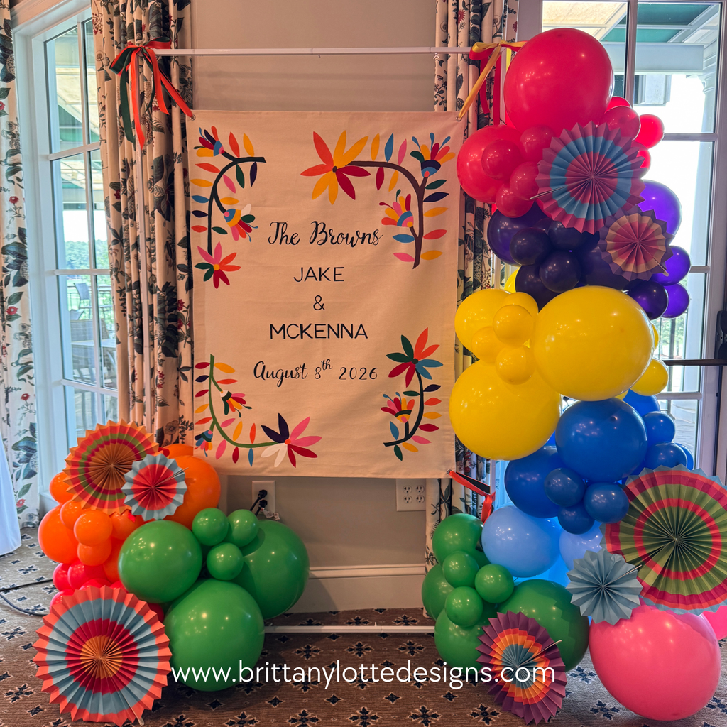 Custom Hand‑Painted Canvas Banner – 3ft x 4ft Keepsake | 7oz Cotton Canvas with Grommets