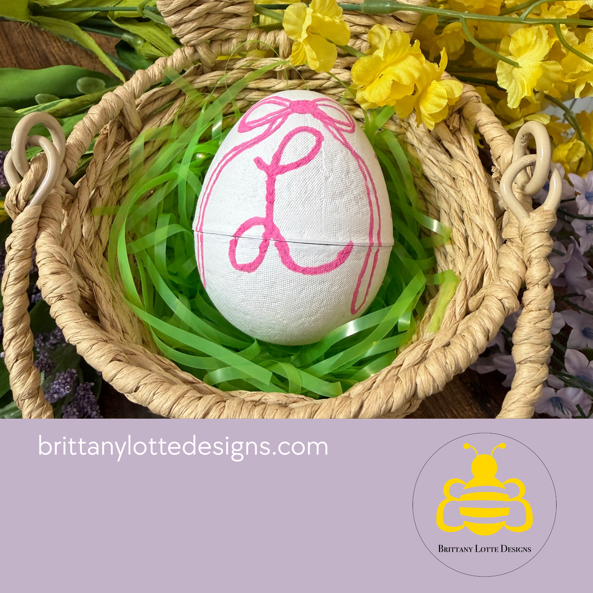 3” Custom Hand‑Painted Easter Eggs