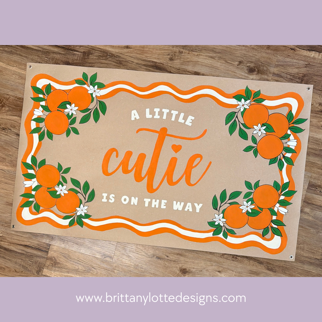 Custom Baby Shower Banner