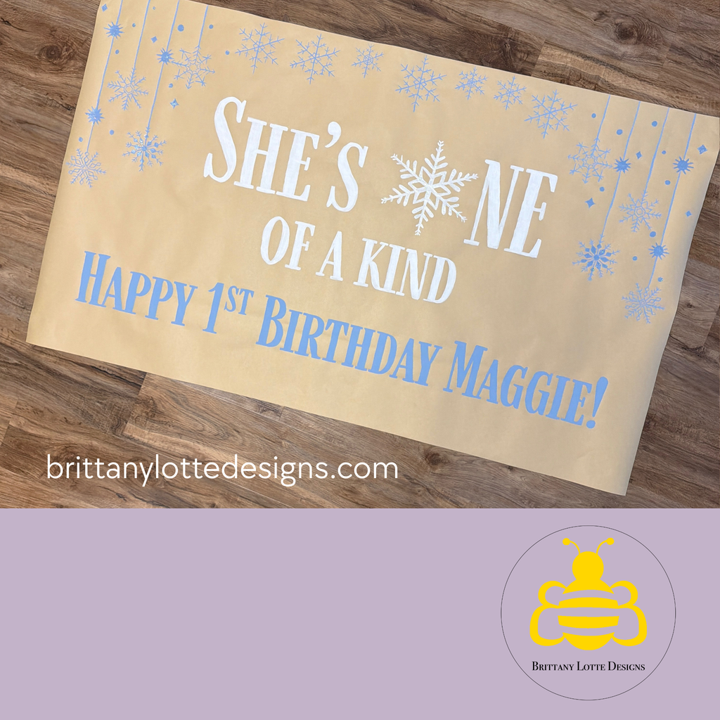 Custom Birthday Banner