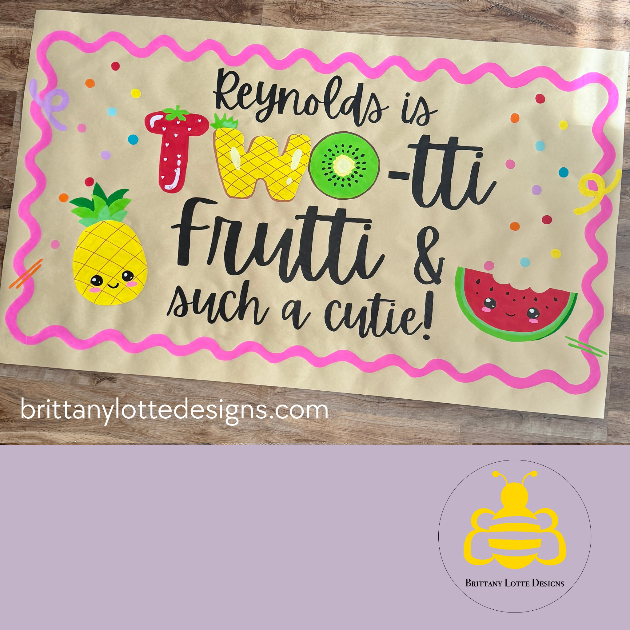 Custom Birthday Banner