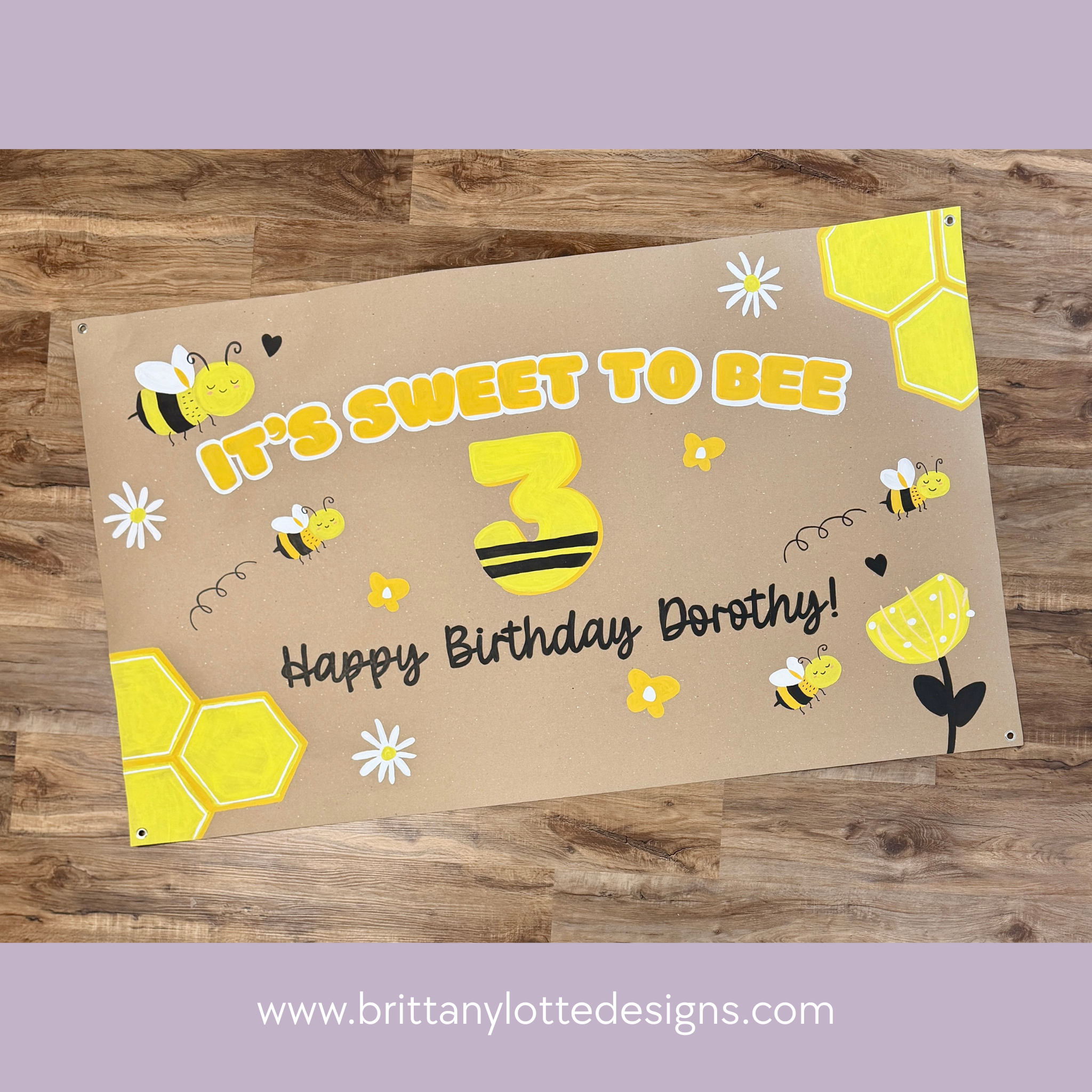 Custom Birthday Banner