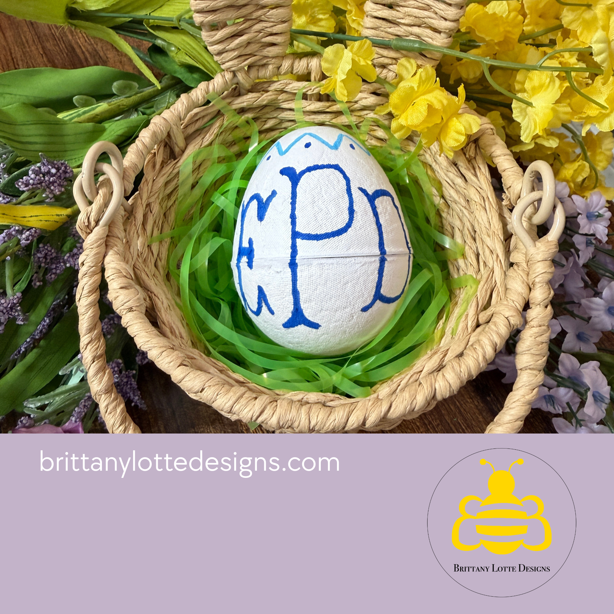 3” Custom Hand‑Painted Easter Eggs