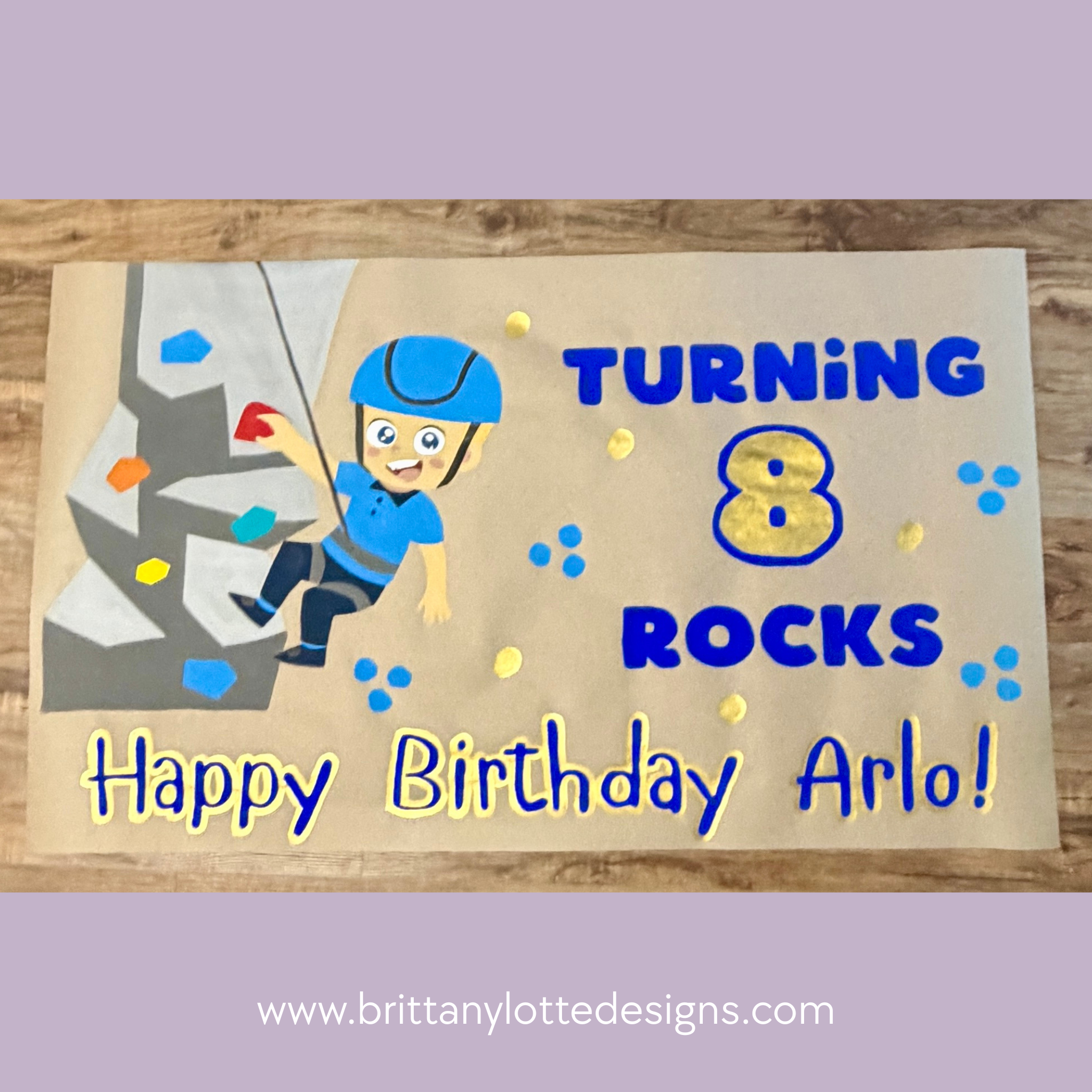 Custom Birthday Banner