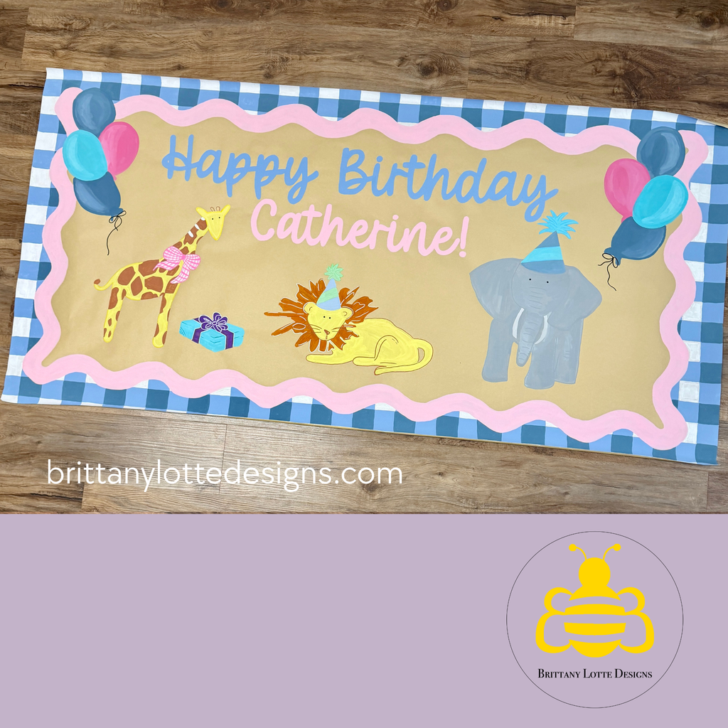 Custom Birthday Banner