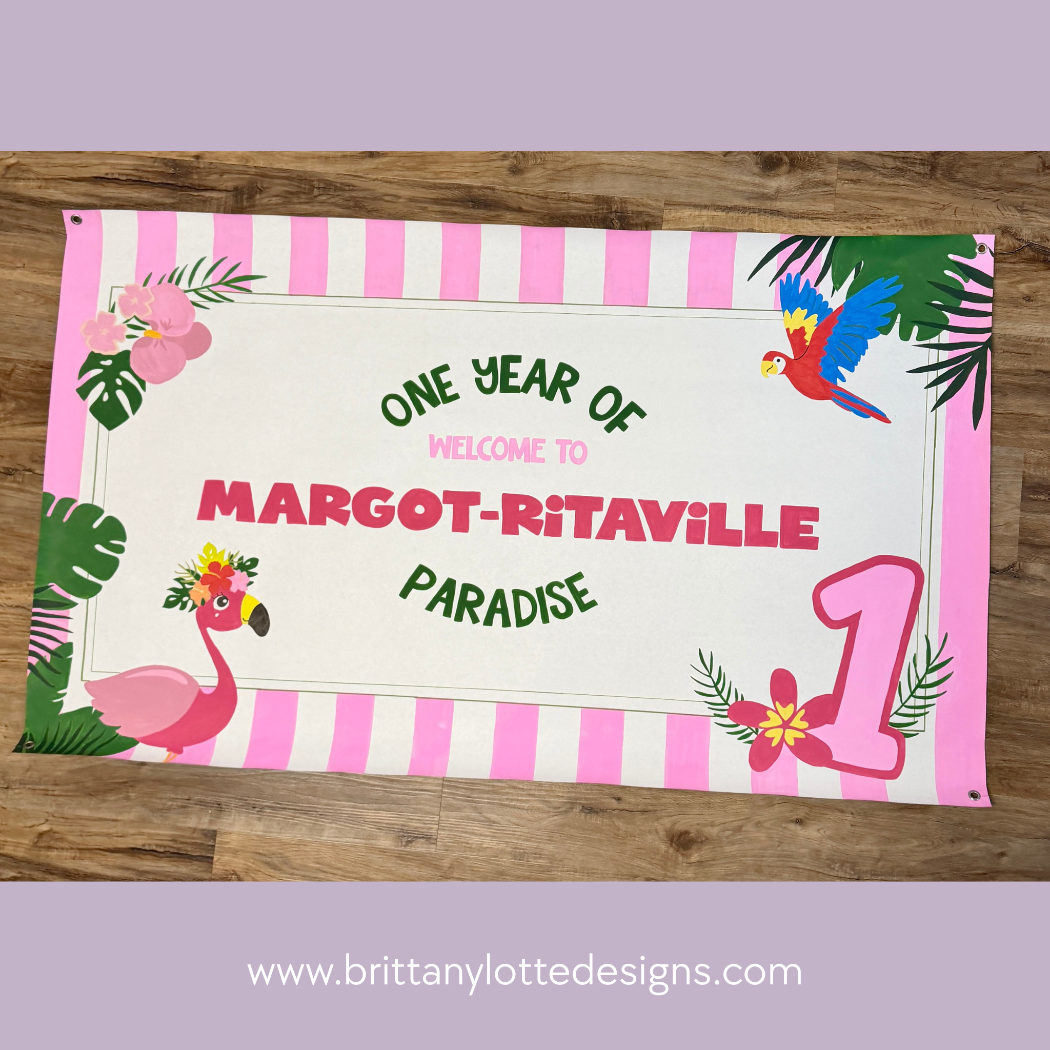 Custom Birthday Banner