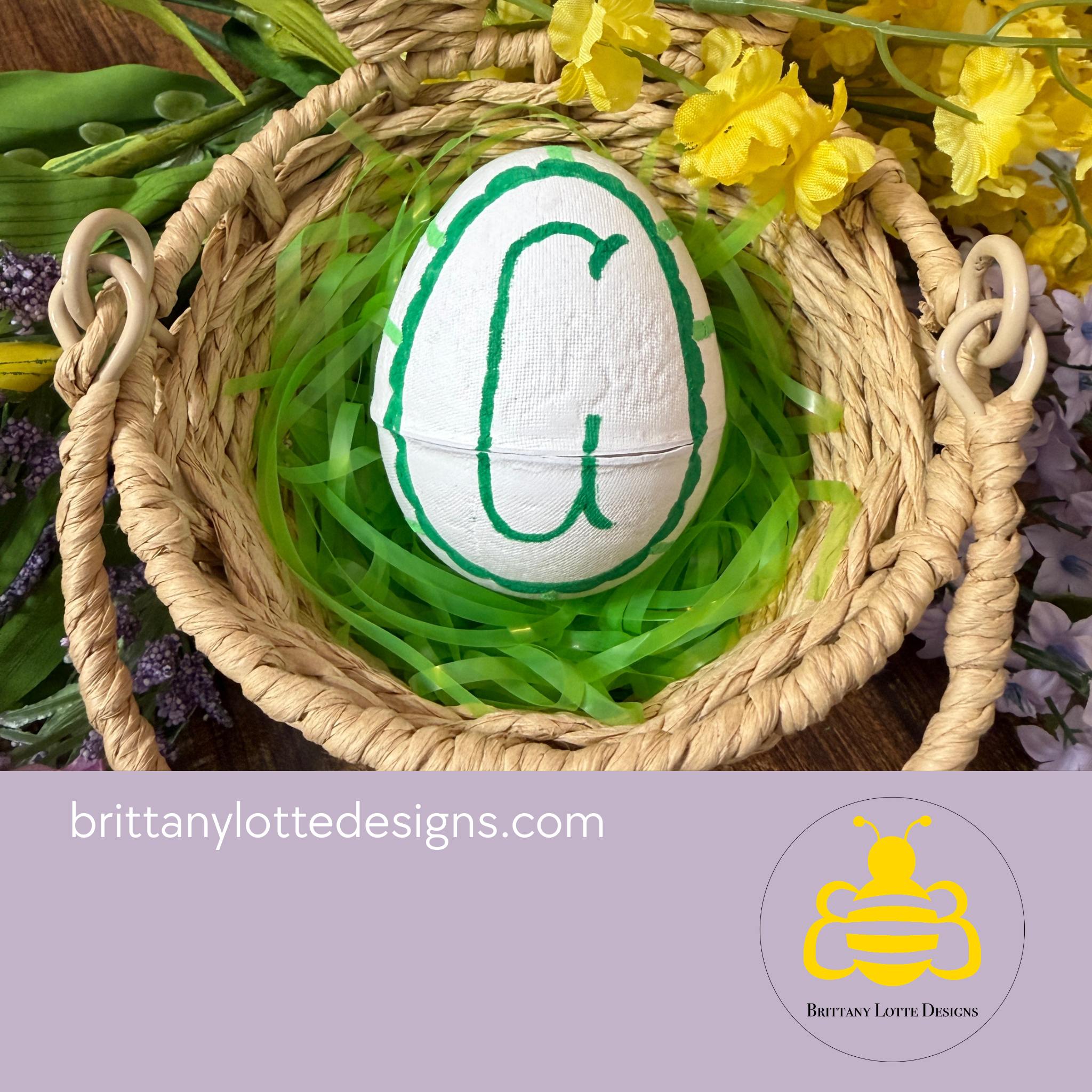 3” Custom Hand‑Painted Easter Eggs