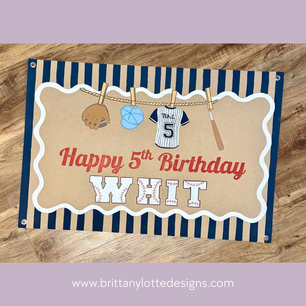 Custom Birthday Banner