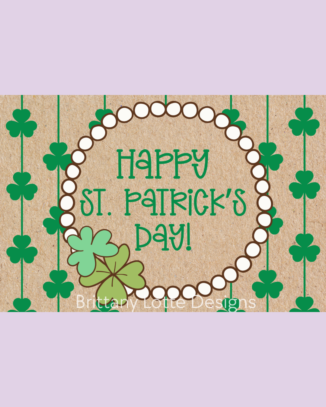 Pre-Designed St. Patrick’s Day Banners