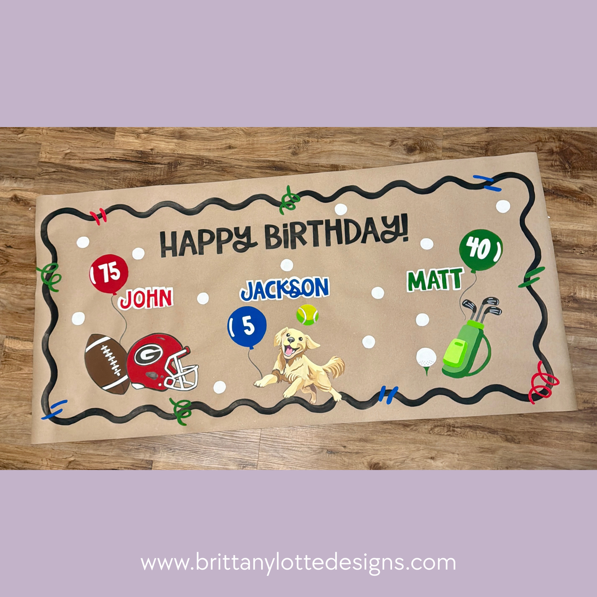 Custom Birthday Banner